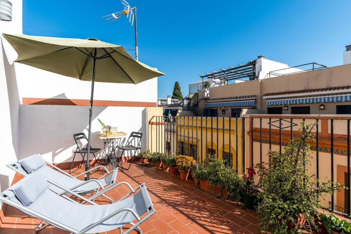 Apartamento Deluxe Terrace. Alameda Sevilha Exterior foto